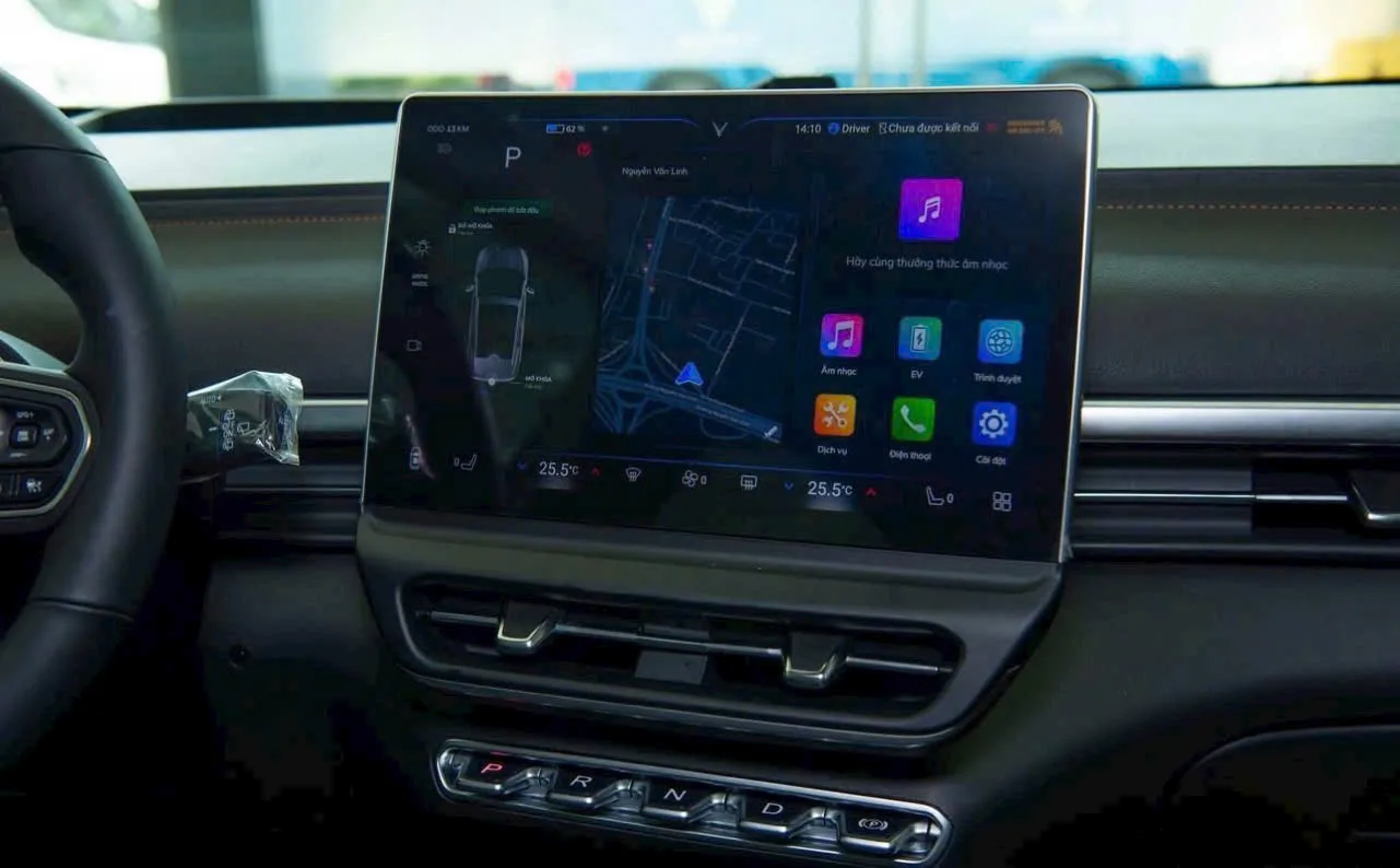 Màn hình giải trí sắc nét, thông minh