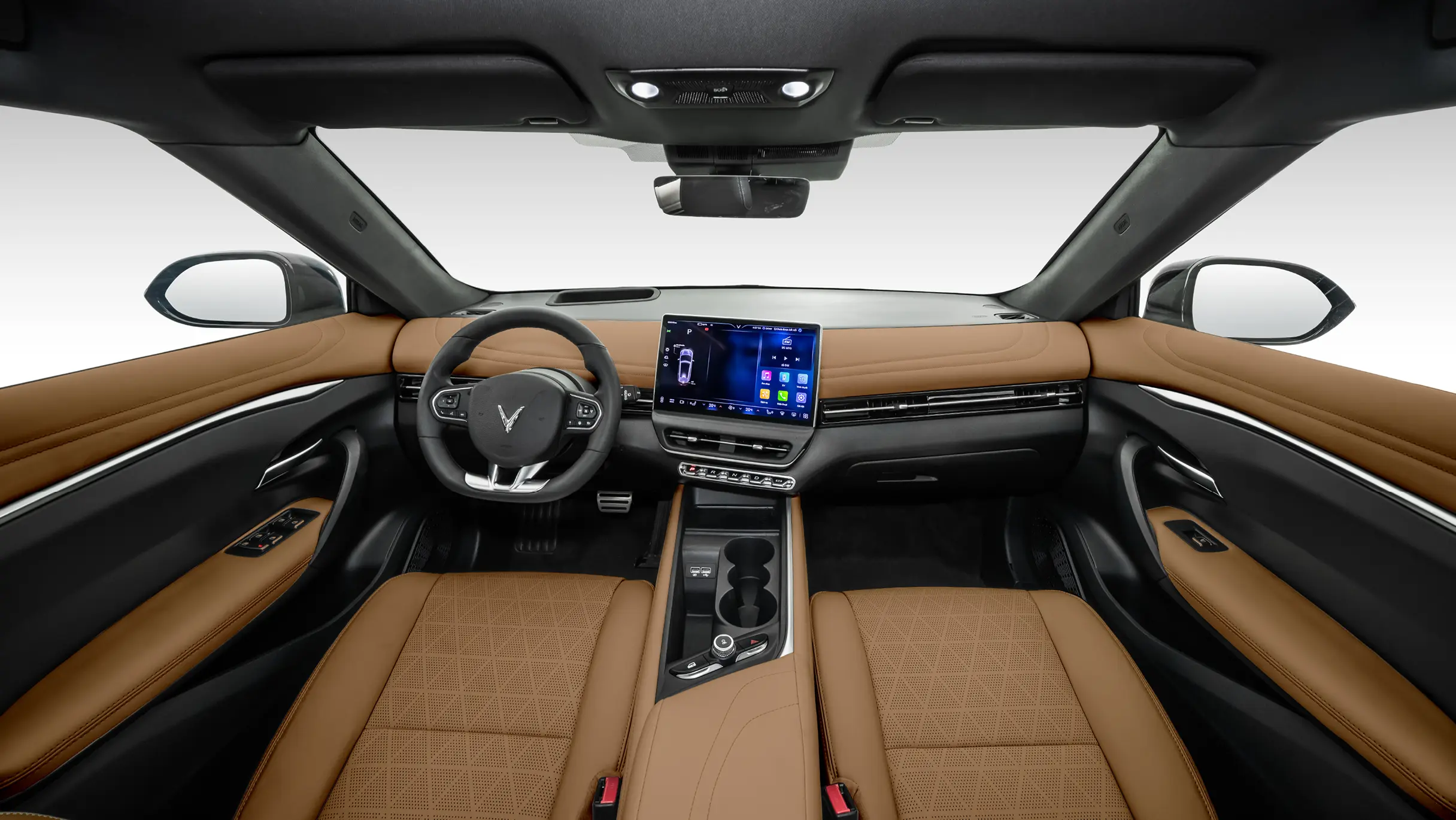 Nội thất nâu sang trọng